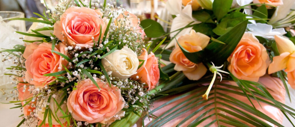 Decoración con flores para bodas, últimas tendencias 2023