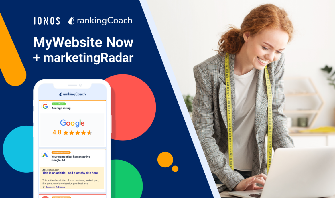 marketingRadar se alía con MyWebsite Now de IONOS