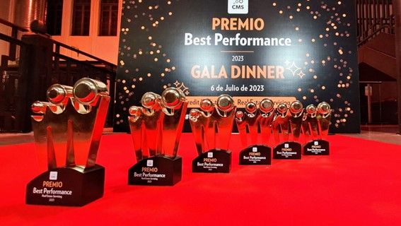 Hipoges sobresale con seis premios en la gala ‘Best Performance Servicing’ de CMS Group