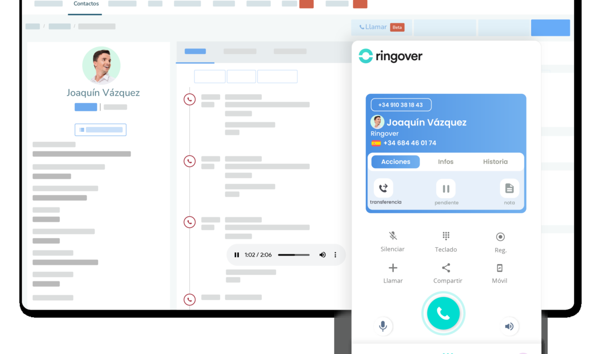 Ringover se integra con el CRM de Clientify para mejorar el contact center de pymes y startups