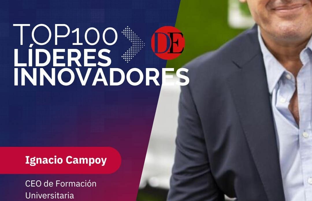 Ignacio Campoy Aguilar, incluido en la lista Top 100 Líderes Innovadores