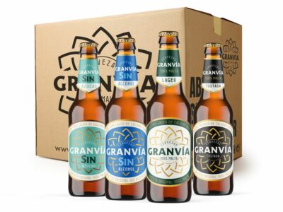 Cervezas Gran Vía lanza tienda online: de la web a la nevera