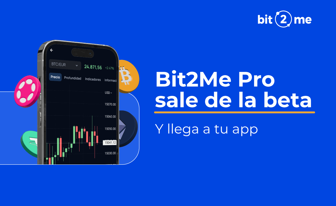 Bit2Me lanza Bit2Me Pro para dispositivos móviles iOS y Android