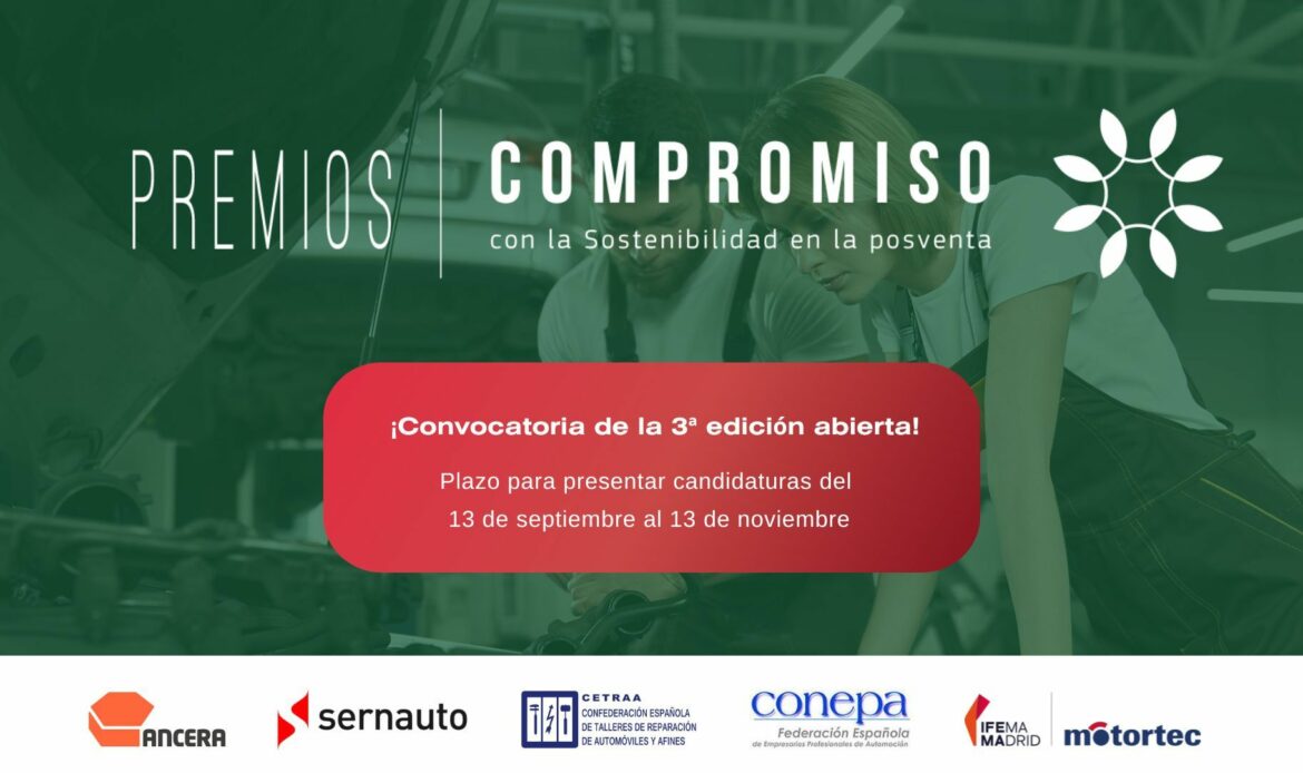 Los Premios Compromiso con la Sostenibilidad en la Posventa estimulan la participación de pequeños talleres