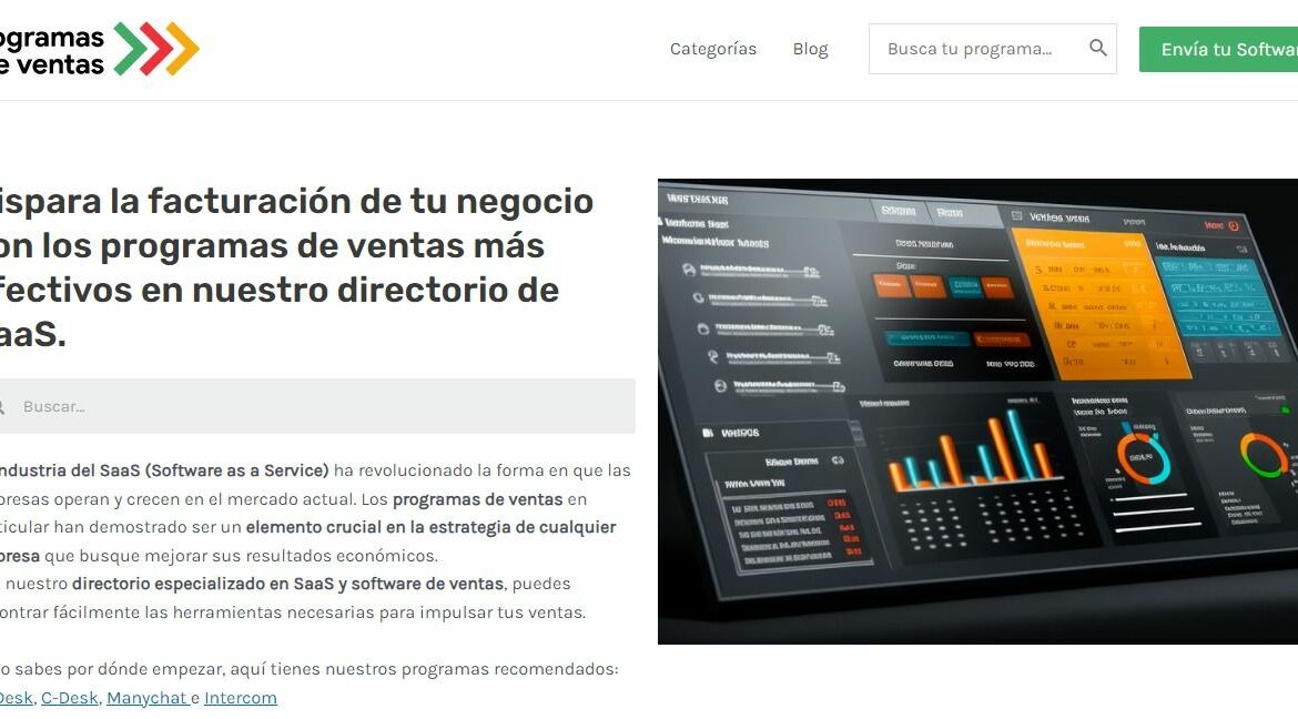 Programasdeventas.com: la nueva revolución en software de ventas SaaS