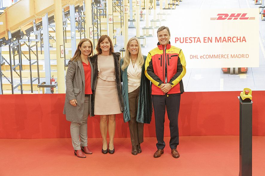 DHL eCommerce inaugura su nuevo sistema de clasificación automatizado de última generación en su nave de Getafe (Madrid)