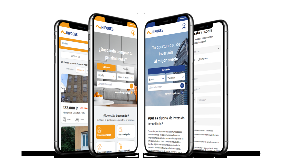 Hipoges lanza su nuevo portal web inmobiliario con más de 30.000 inmuebles