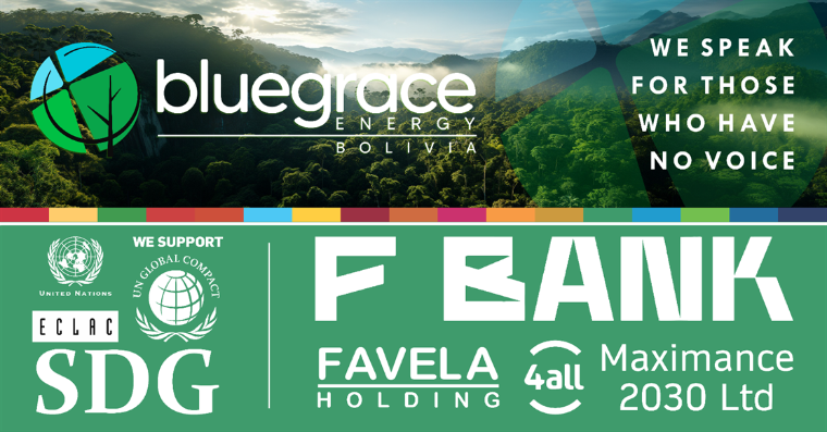 Bluegrace Energy Bolivia contribuye a la creación del Banco de la Favela en Brasil