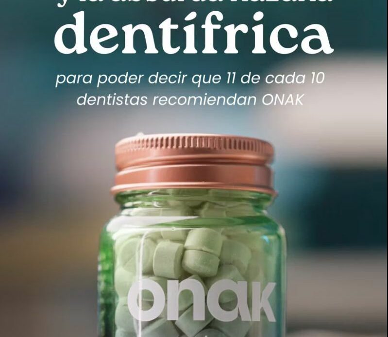 ONAK, con la ayuda de Audi Alzaga, logra que ’11 de cada 10 dentistas’ recomienden su dentífrico