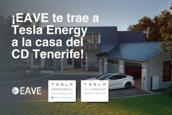 EAVE trae a Tesla Energy a la Ciudad Deportiva del CD Tenerife