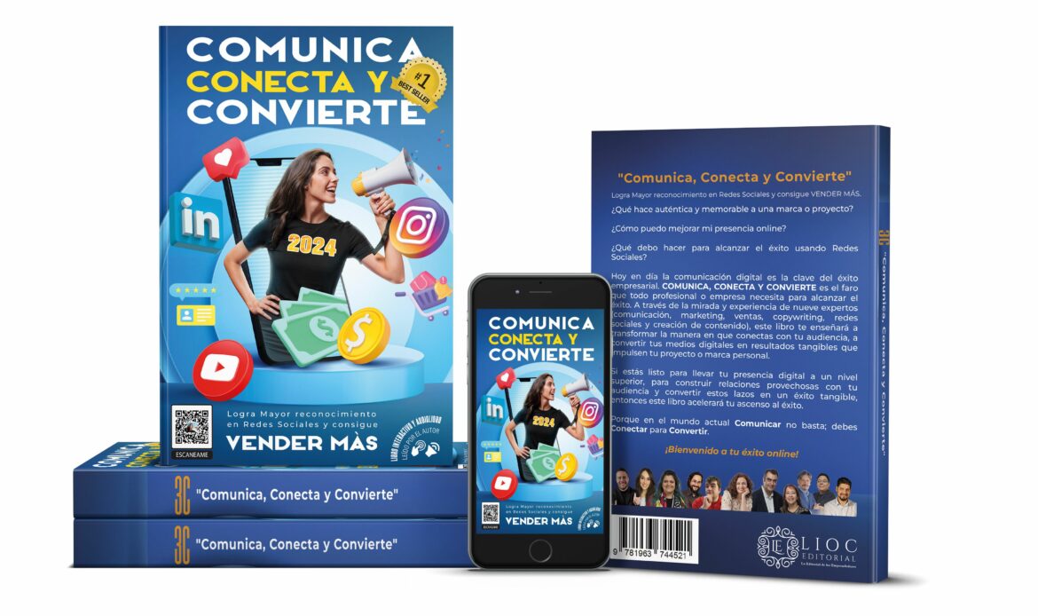 ‘Comunica, Conecta y Convierte’ se sitúa el número 1 en ventas en Amazon