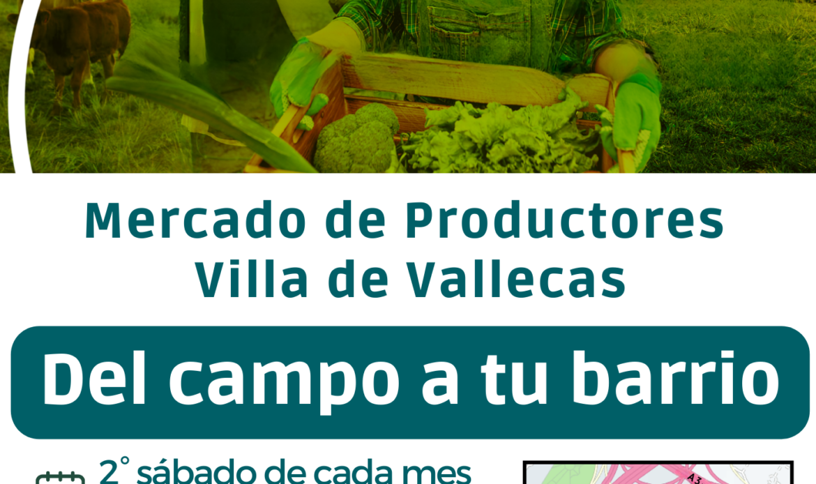 El ensanche de Vallecas acogerá el nuevo Mercado Municipal de Productores del Ayuntamiento de Madrid