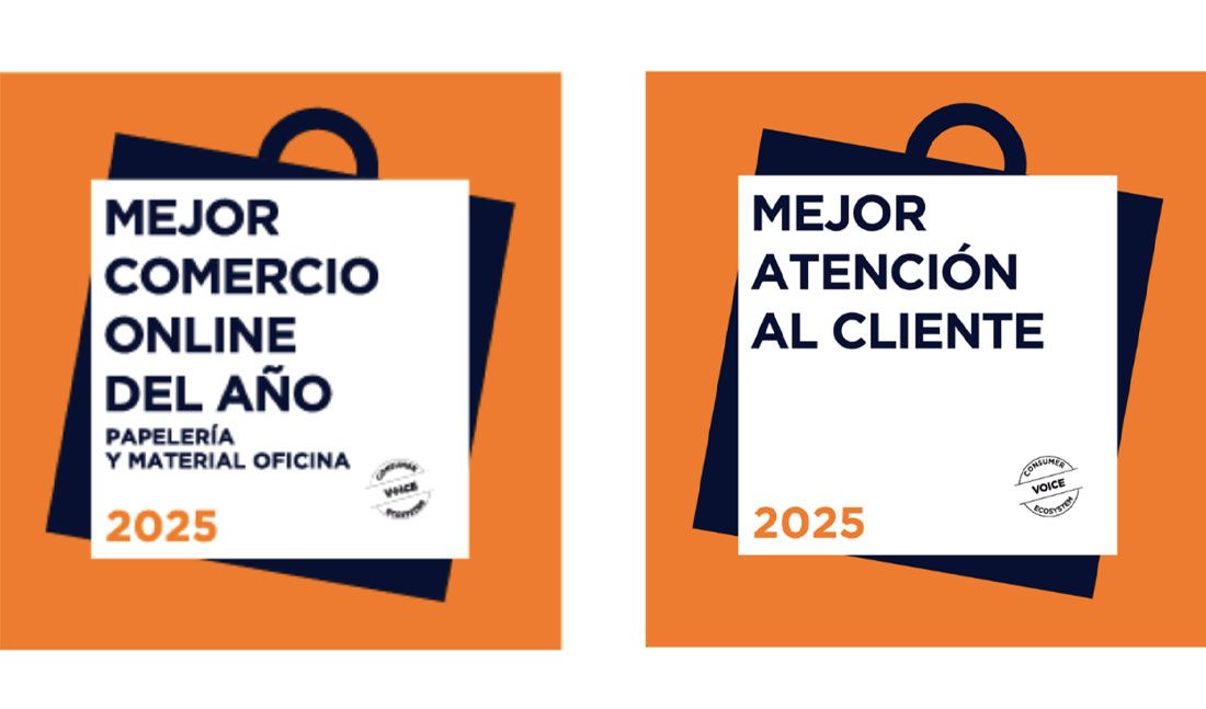 123tinta.es, ganador del Mejor Comercio Online del Año y Mejor Atención al Cliente 2025