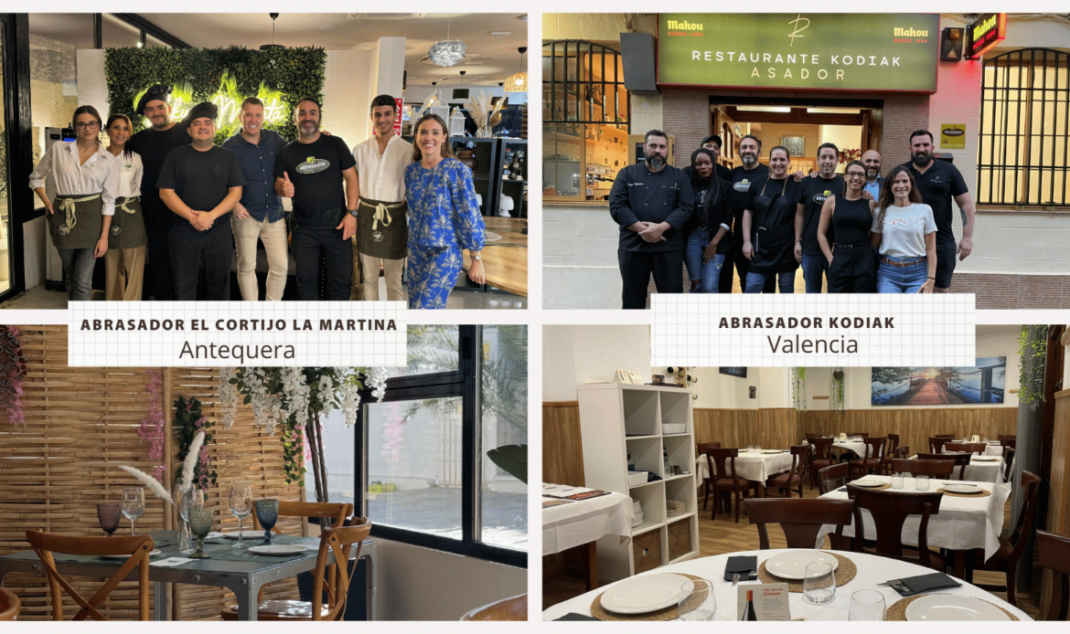 De Antequera a Valencia: dos nuevos restaurantes Abrasador inaugurados en 48 horas