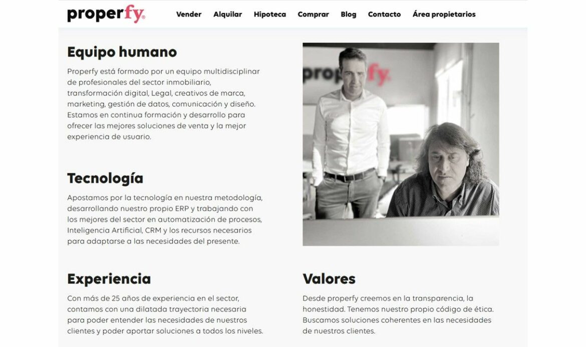 Llega Properfy, la inmobiliaria con una tarifa fija y sin comisiones