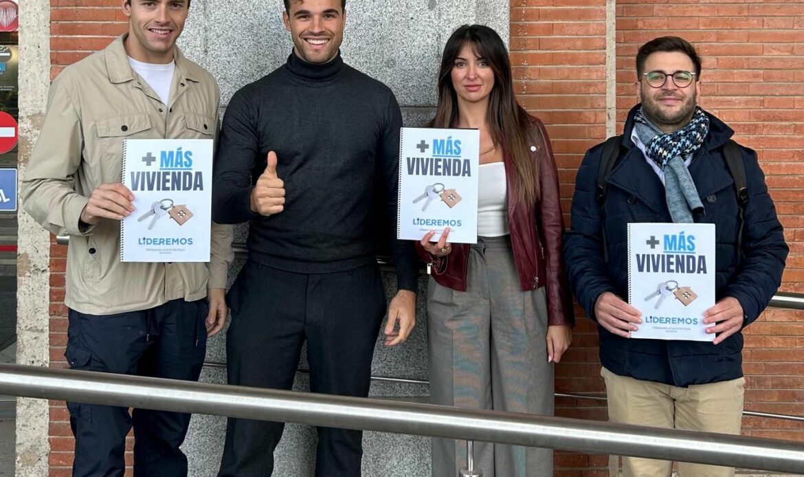 Lideremos presenta ‘Más Vivienda’: Eliminación parcial del IVA, 250.000 nuevos pisos públicos de alquiler en 5 años e incentivo fiscal para movilizar casas vacías