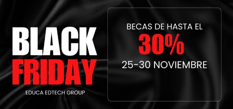 Black Friday 2024: EDUCA EDTECH Group apuesta por la formación accesible con becas de hasta el 30%