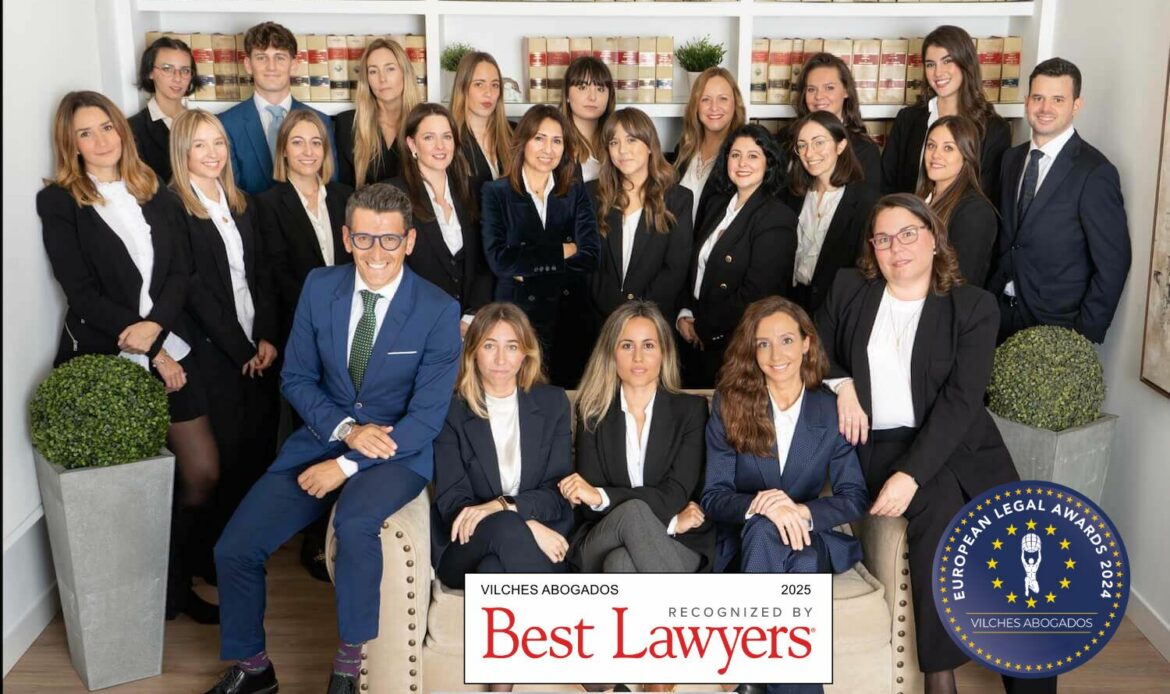 Vilches Abogados, reconocido por ‘Best Lawyers’ como uno de los mejores bufetes por tercer año consecutivo