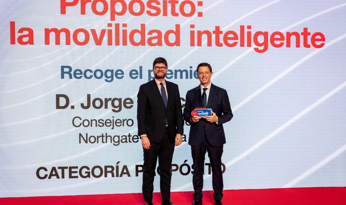 Northgate recibe el I Premio de Madrid Excelente en la categoría de Propósito, por su estrategia hacia la movilidad inteligente