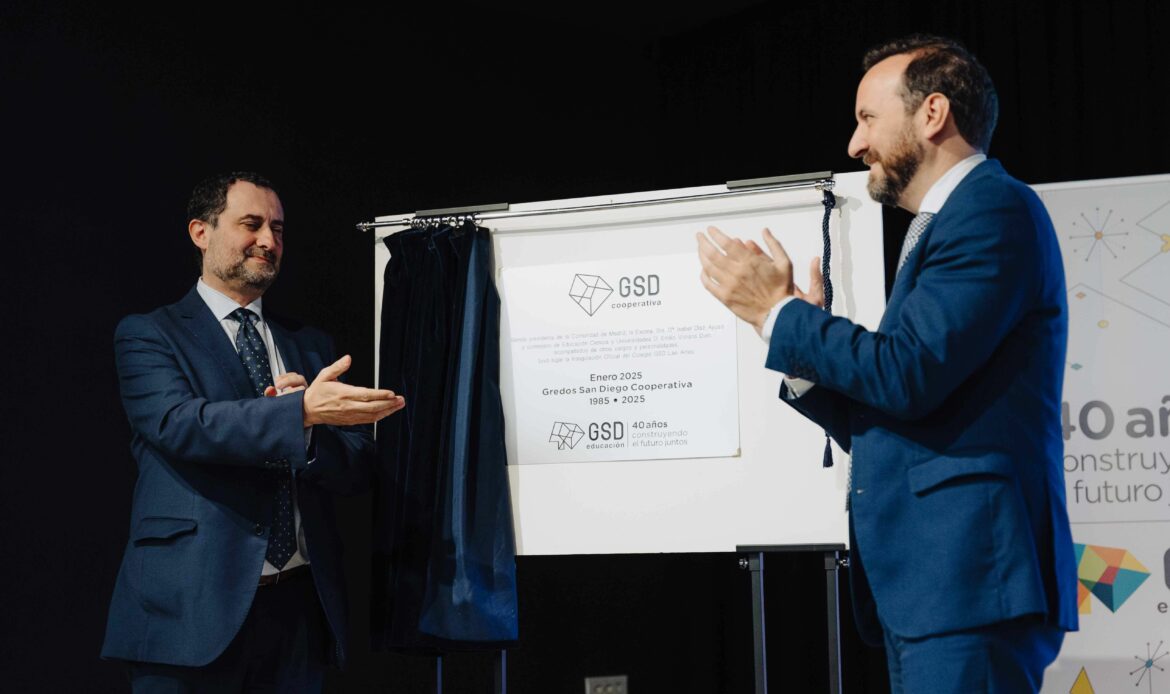 La Cooperativa Gredos San Diego inaugura GSD LAS ARTES, su 10º colegio en la Comunidad de Madrid, en su 40º aniversario como cooperativa