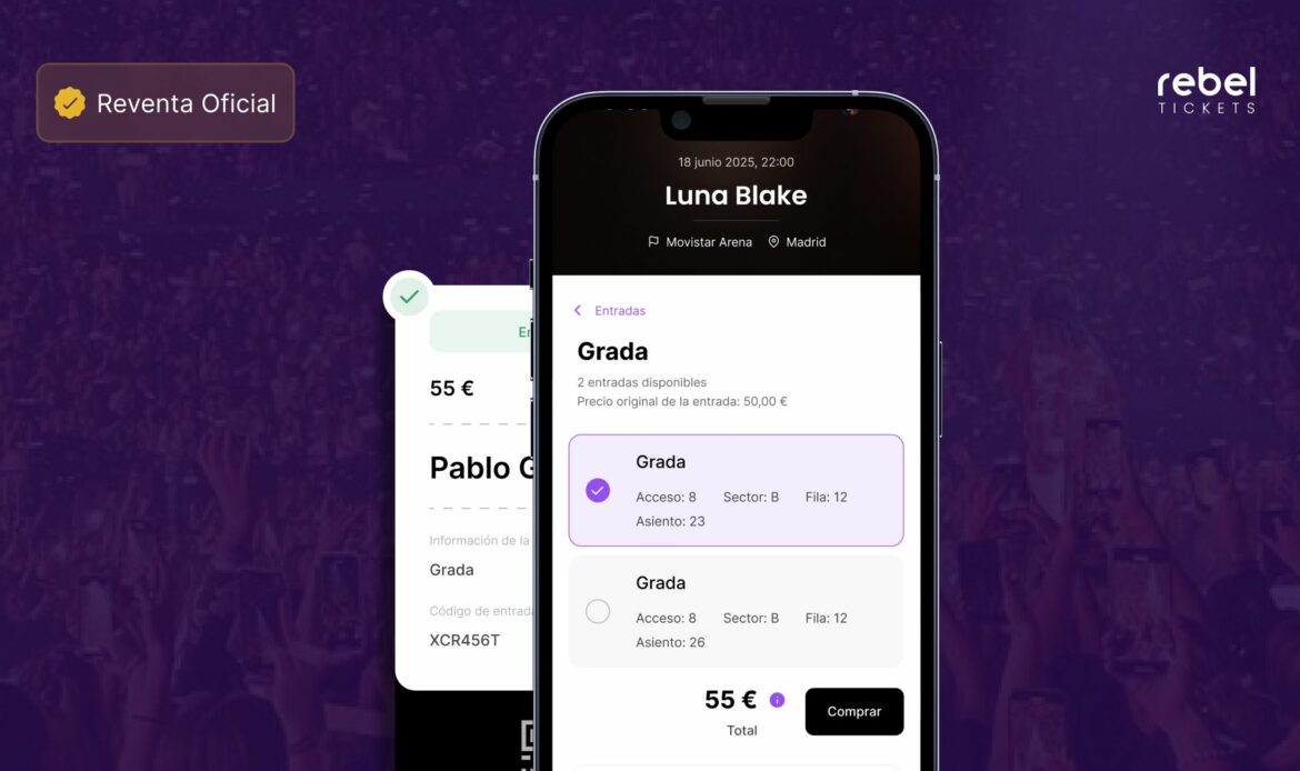 Los promotores de eventos musicales se unen a Rebel Tickets para acabar con las estafas y la especulación
