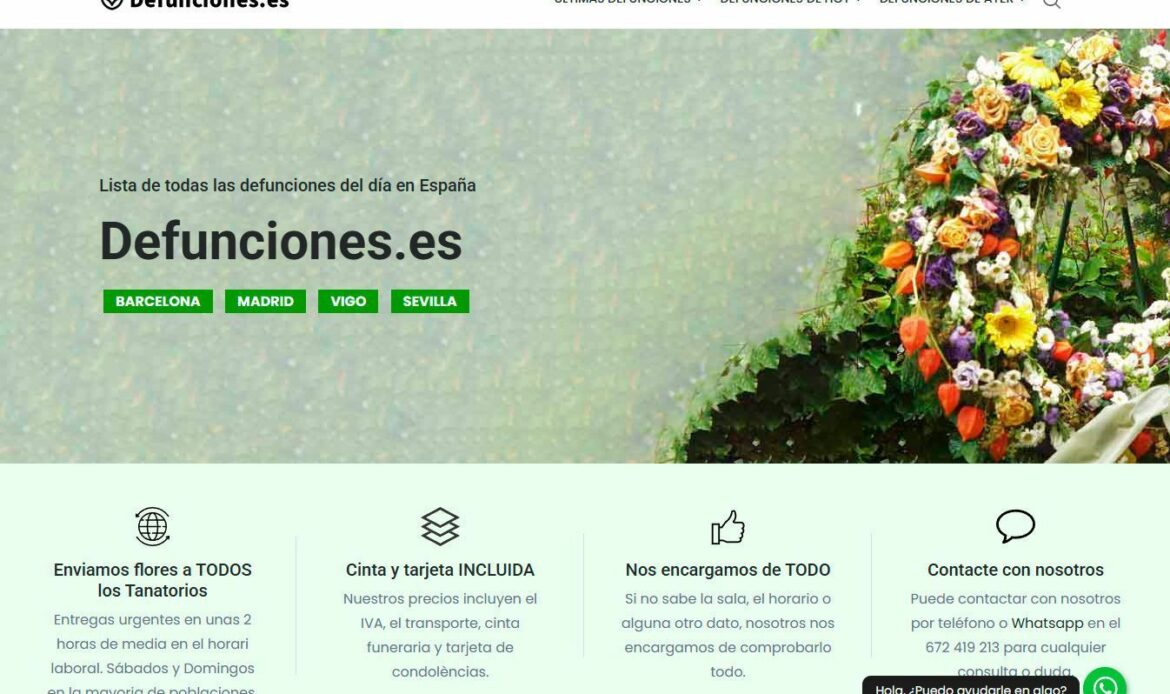 Defunciones.es crea un ChatGPT para localizar difuntos en tanatorios de toda España