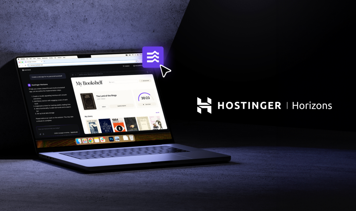 Hostinger lanza Horizons, su nueva herramienta de IA para crear aplicaciones sin necesidad de programar