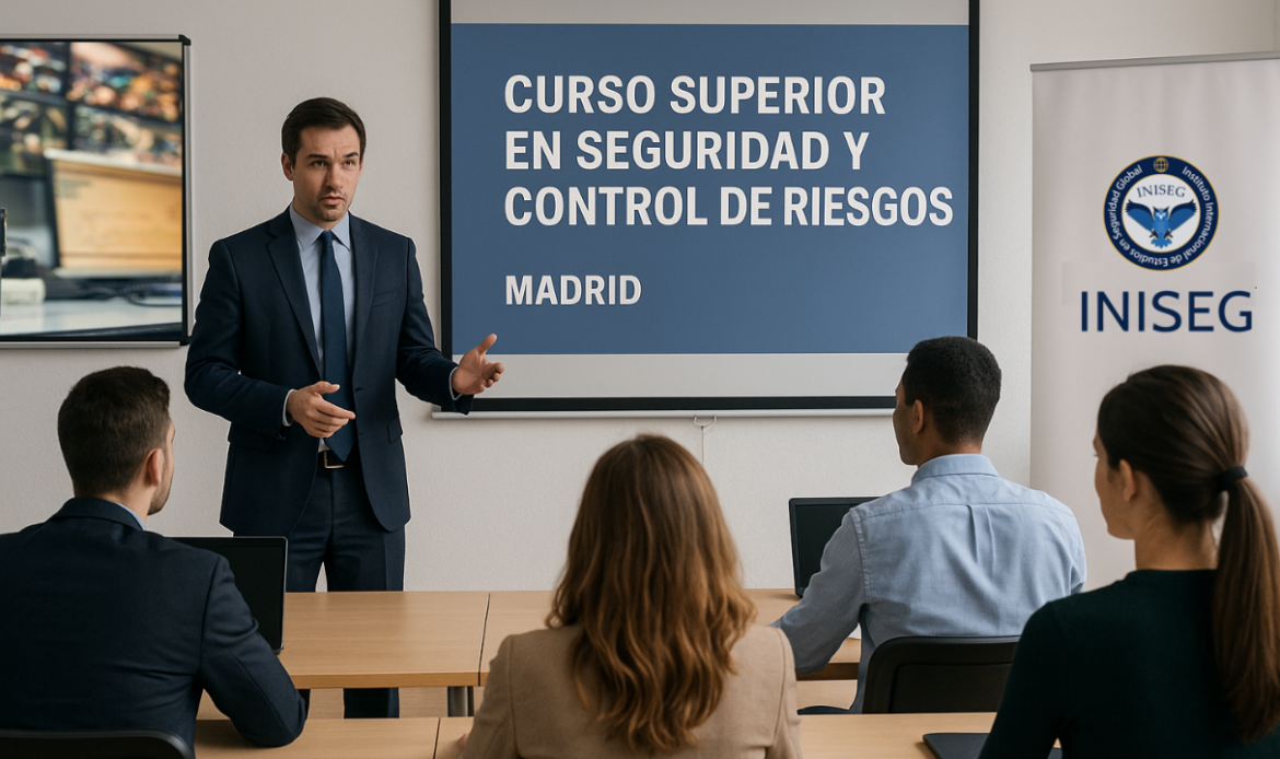 Madrid acoge el Curso Superior en Seguridad y Control de Riesgos de INISEG: una formación presencial única para los líderes del mañana en el ámbito de la seguridad