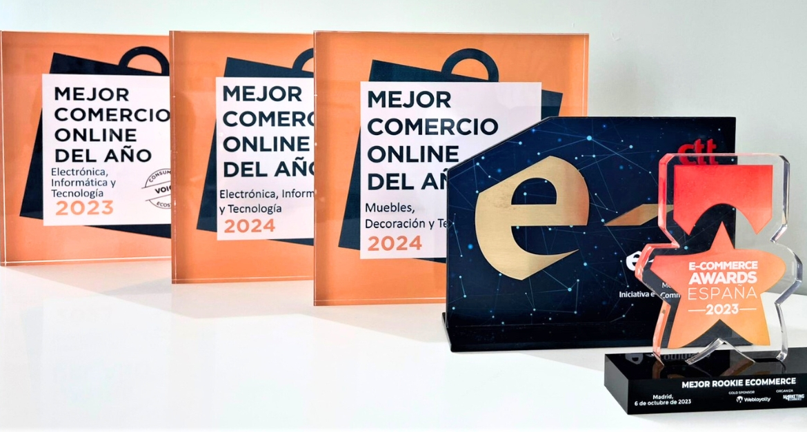 Allzone, Mejor Comercio Online en Tecnología por tercer año consecutivo