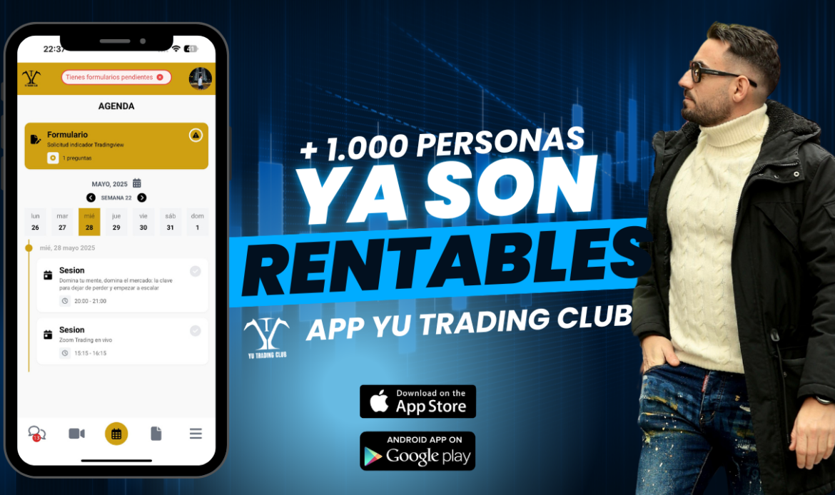 Yu Trading Club lanza su app oficial para revolucionar el acceso al trading profesional en el mundo hispano