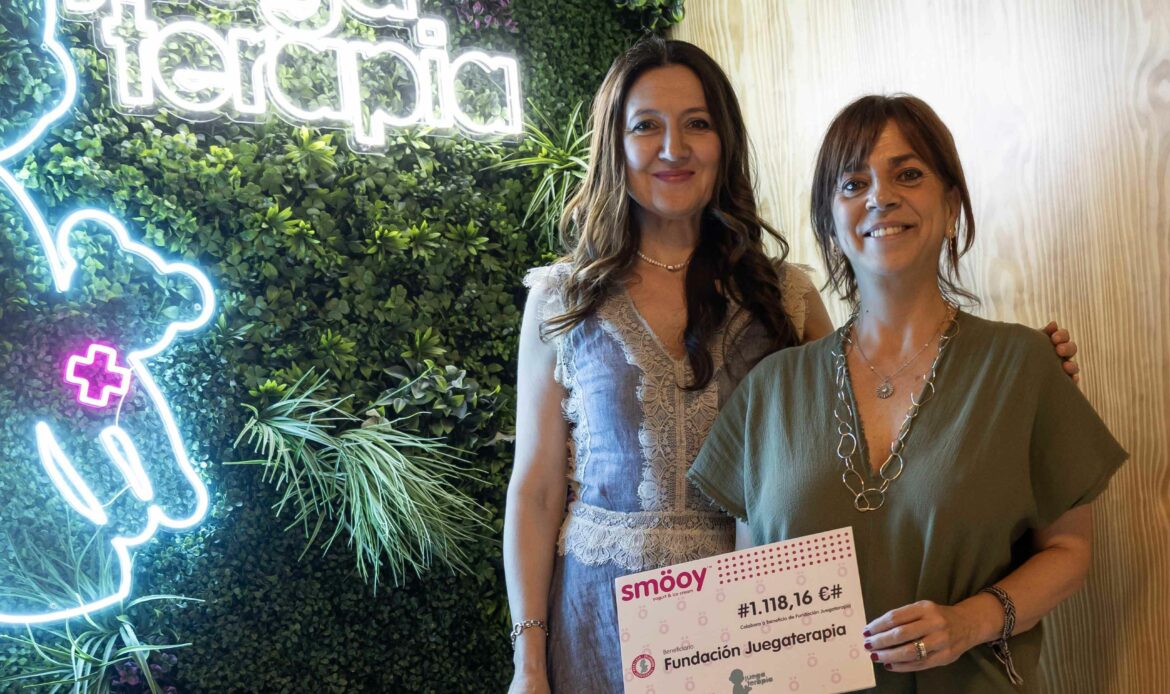Smöoy renueva por tercer año consecutivo su colaboración con la Fundación Juegaterapia de apoyo contra el cáncer infantil