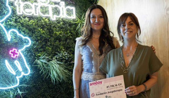 Smöoy renueva por tercer año consecutivo su colaboración con la Fundación Juegaterapia de apoyo contra el cáncer infantil