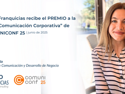 Tormo Franquicias, premiada por su liderazgo en comunicación corporativa