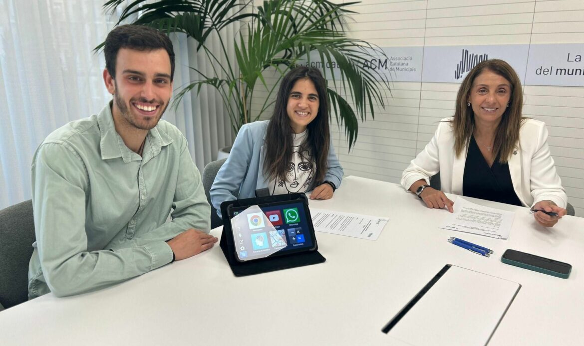 Bleta firma un acuerdo con la Asociación Catalana de Municipios para facilitar el acceso inclusivo a la información municipal