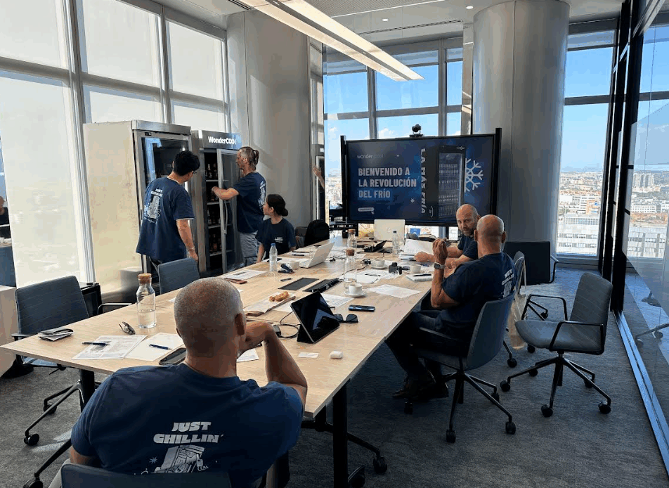 Wondercool vuelve a reunir a sus ingenieros en Madrid para consolidar la próxima revolución del frío