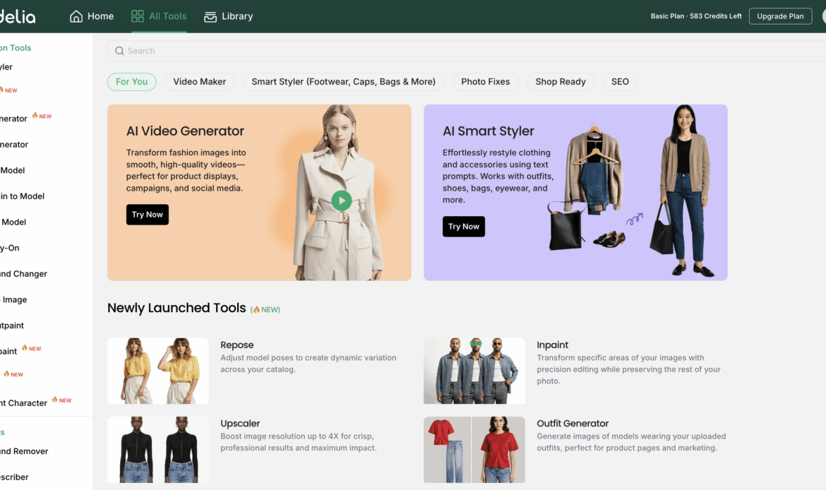 Modelia lanza una nueva plataforma de IA para el sector moda