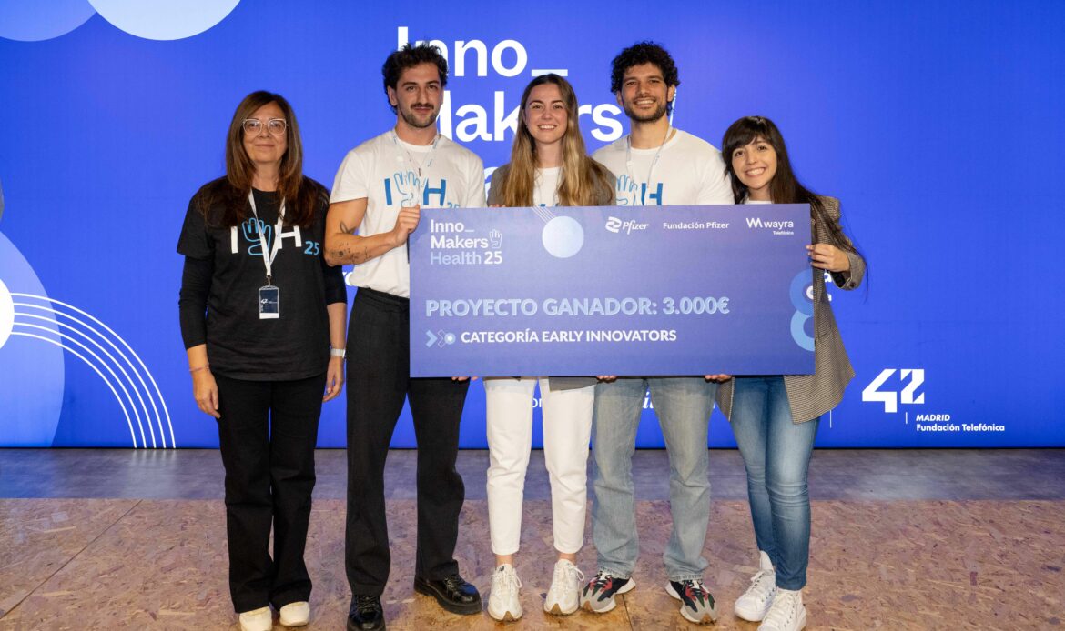 BioPatch gana Innomakers4Health, el programa de innovación de Wayra, Pfizer y Fundación Pfizer que impulsa el emprendimiento en salud