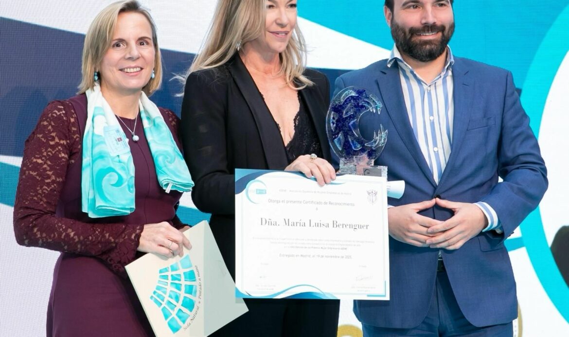 ASEME premia a Marisa Berenguer, CEO de Ideeea Therapeutics, por liderar un proyecto biotecnológico pionero