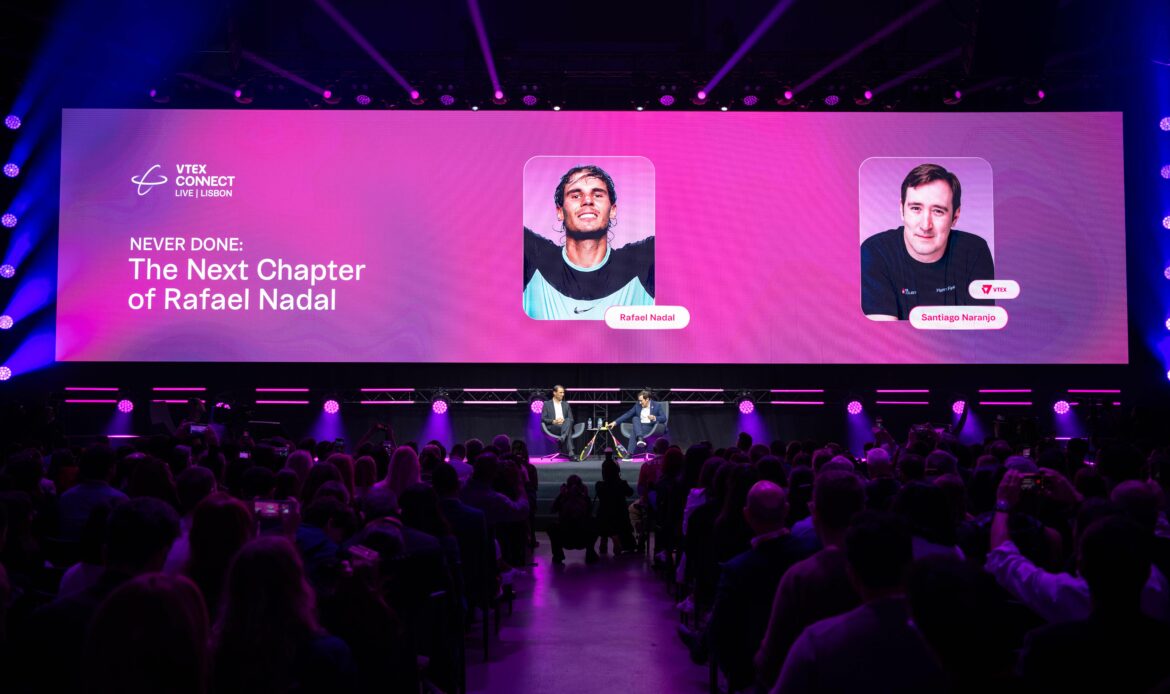 Rafa Nadal en VTEX Connect Europe: «Para lograr un gran éxito, ‘cómodo’ nunca es la palabra ideal»