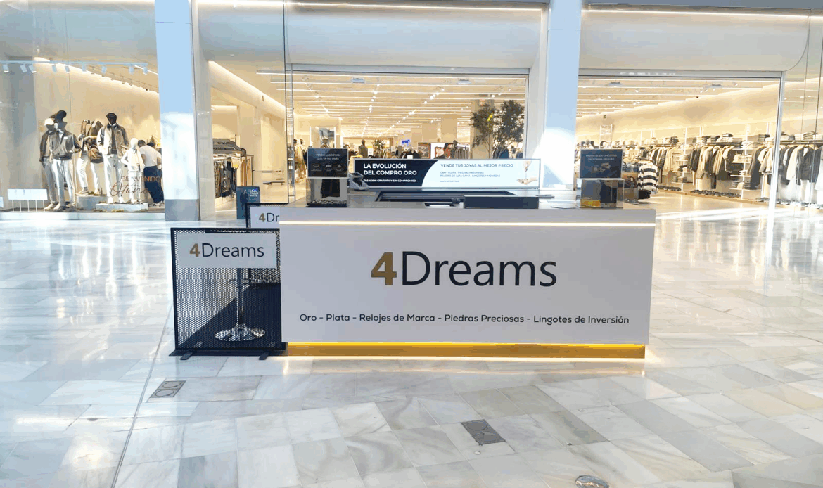 4Dreams refuerza su expansión con un nuevo stand sostenible en el Centro Comercial El Faro de Badajoz