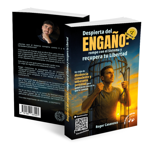 Roger Casanova alcanza el Nº1 en ventas en Amazon con su libro ‘Despierta del engaño: rompe con el Sistema y recupera tu Libertad’