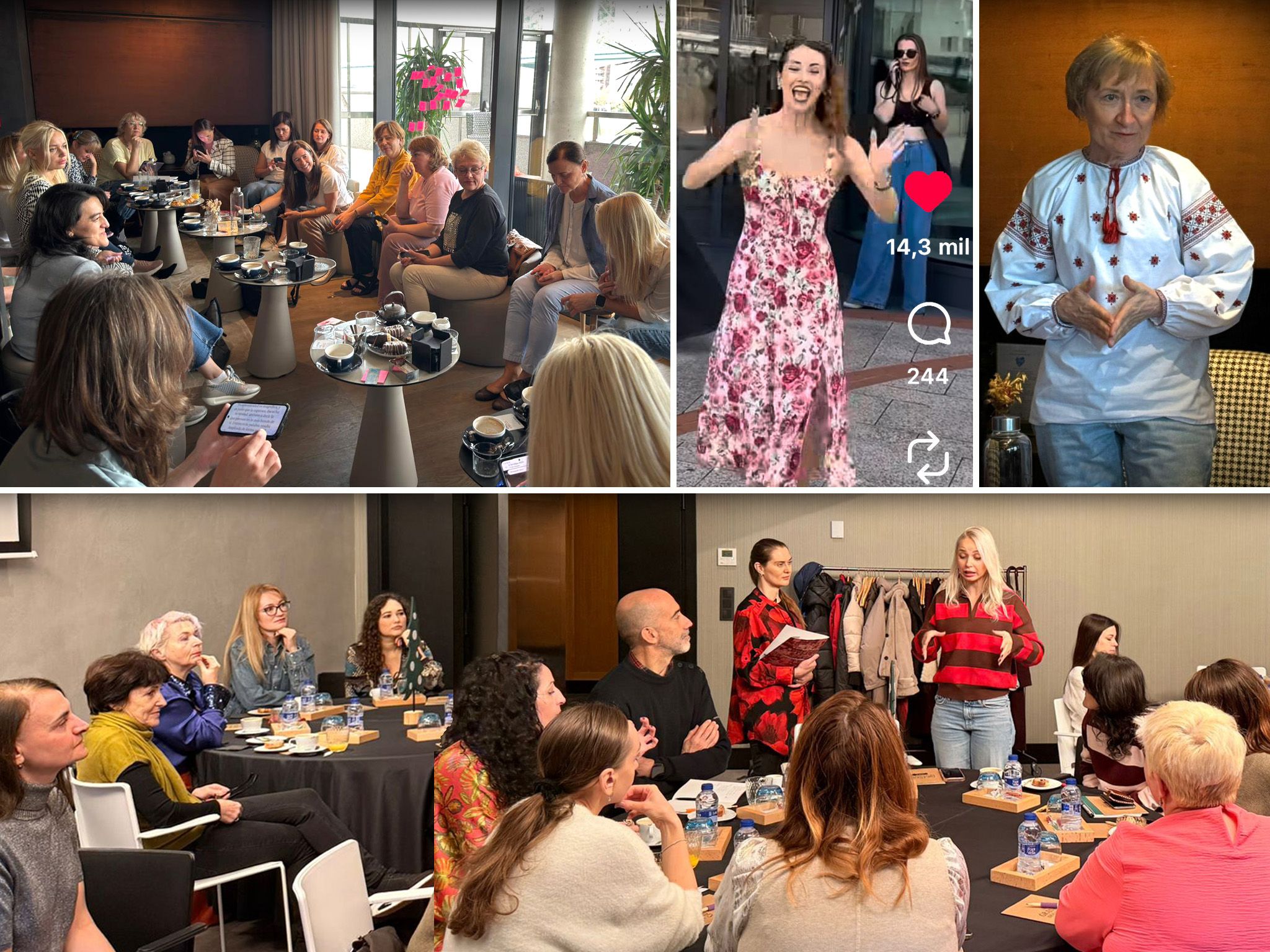 Mujeres que avanzan en Comunidad y aportan valor a la sociedad, en los Encuentros de UkraniaSOS – EUSKRANIA