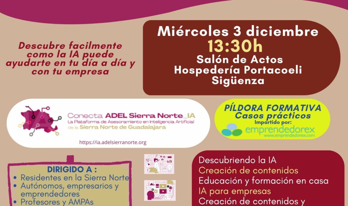 ADEL Sierra Norte presenta su plataforma de IA para modernizar el desarrollo rural