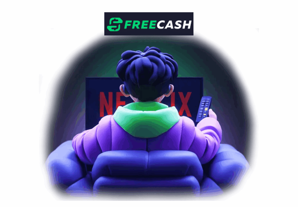 Freecash presenta la experiencia definitiva de ganar dinero mientras se disfruta de Netflix