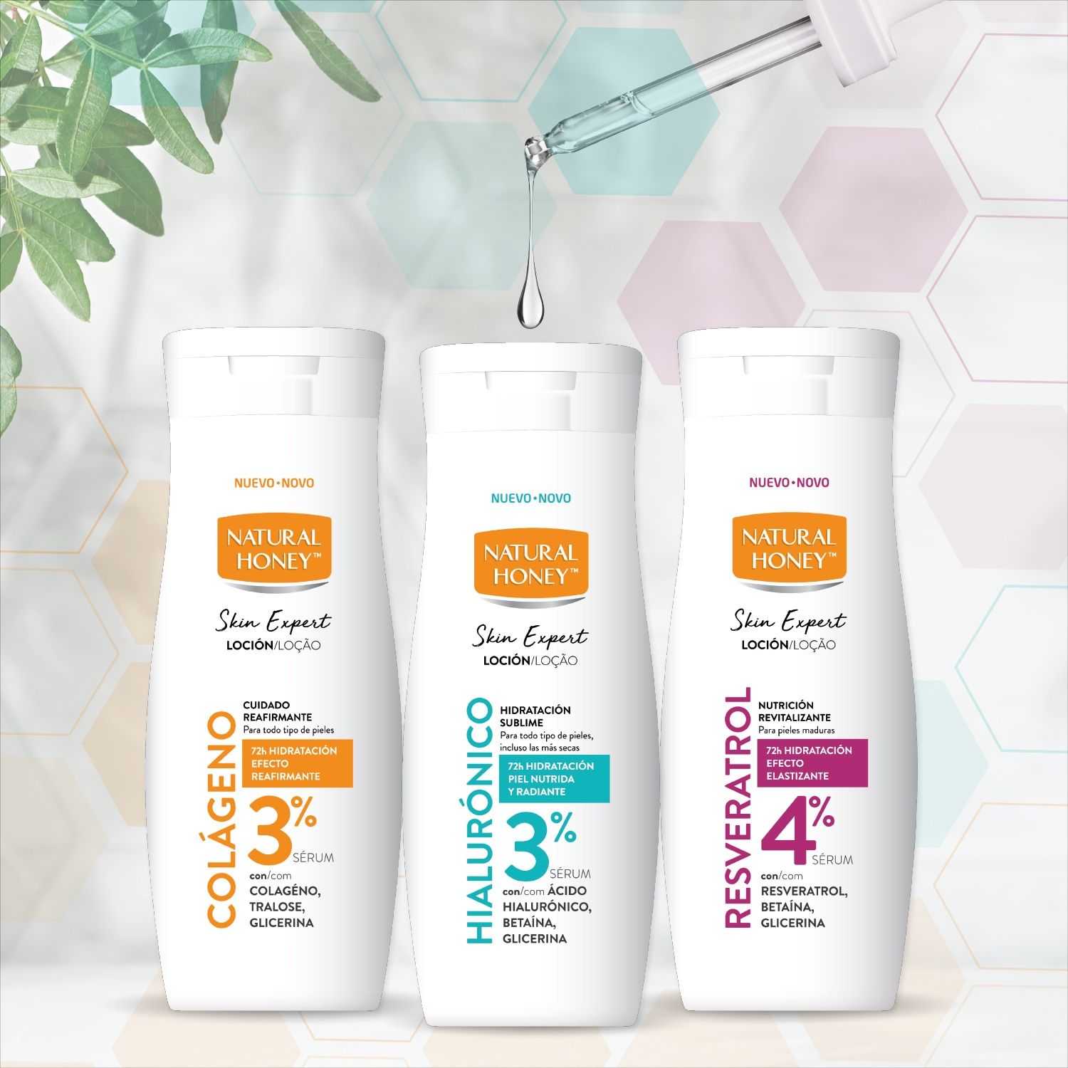 Natural Honey eleva el cuidado corporal con Skin Expert, con sérum para responder a rutinas más exigentes