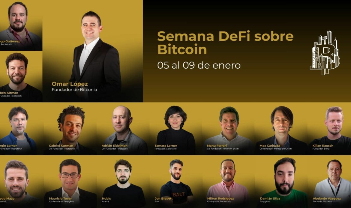Bitconia presenta la Semana DeFi sobre Bitcoin