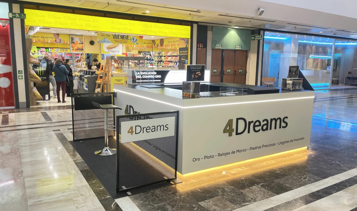 Zaragoza recibe al líder del compro oro 4Dreams con su stand 35