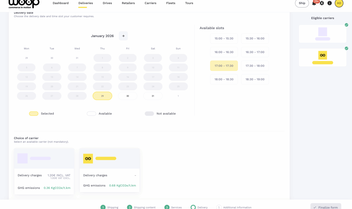 Woop x Alcampo: una alianza para transformar las entregas