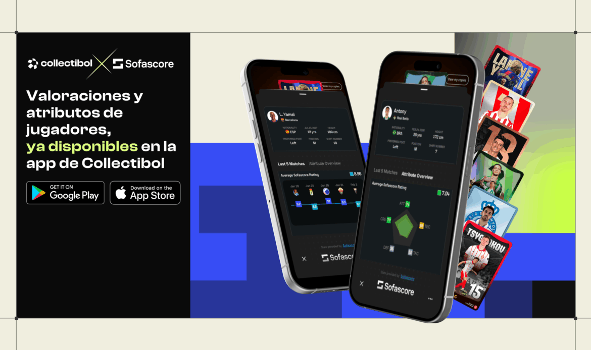 La startup deportiva Collectibol se alía con Sofascore para acelerar su crecimiento internacional