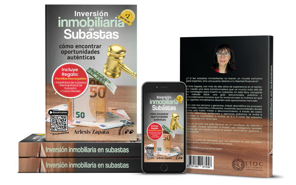 Arlesis Zapata se posiciona como # 1 en Amazon en inversiones con su libro ‘Inversión inmobiliaria en subastas: Cómo encontrar oportunidades auténticas’